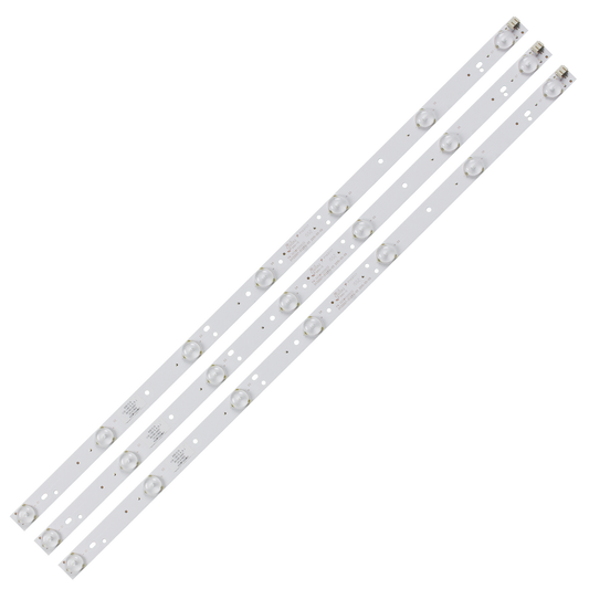 XS-1005 3pcs LED Backlight stiip 7lamps 0Y32D07-ZC21F-05 0Y32D07-ZC14F-03 303WY320031 532WY315M08 For LE32F51I LE32D69 LE32D60S LE32D58 STL-32VN80D OY32D07-ZC14F-05 LE32D58S LE32D39 303WY315037