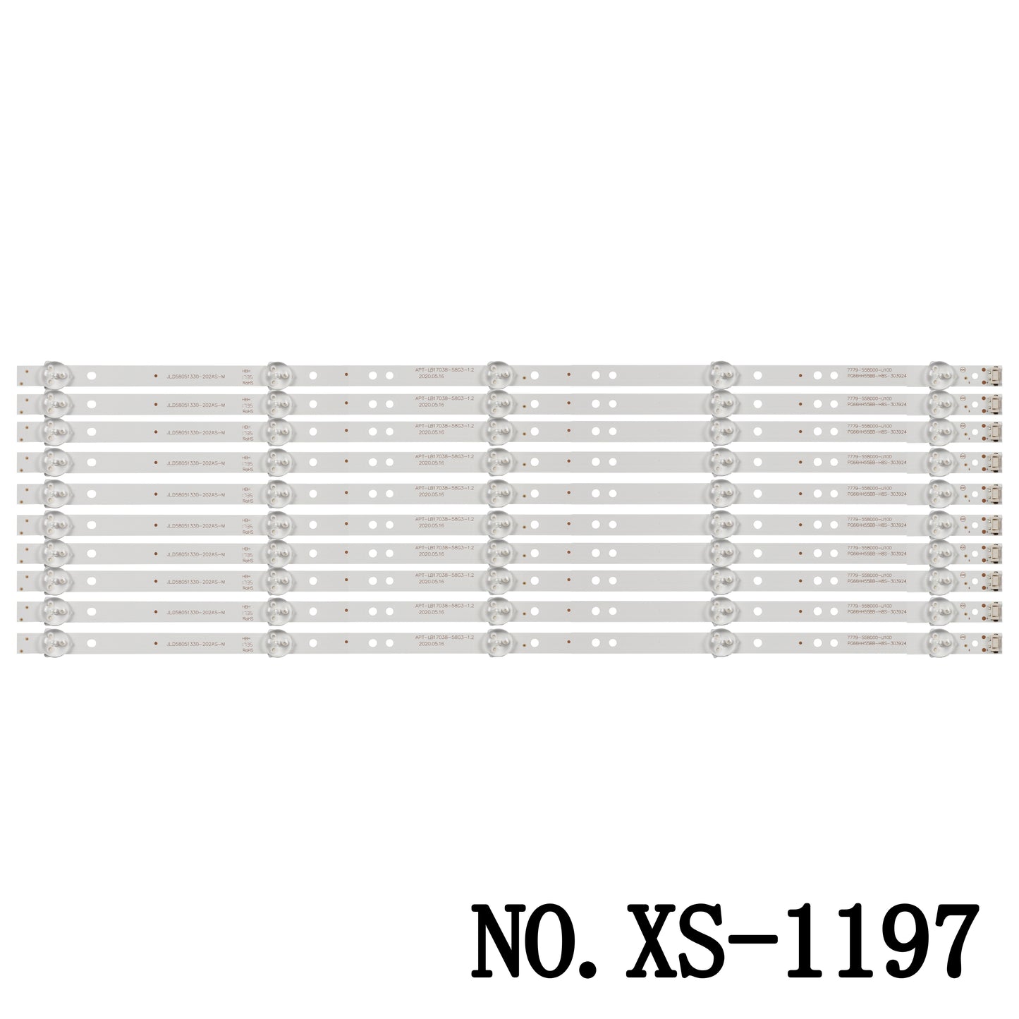 XS-1197 FOR 58G2A 58G2A300 58G3 58G6B 58GCU890 58K5D 58U7880 HL-37580A30-0501S-01 JL.D58051330-202AS-M