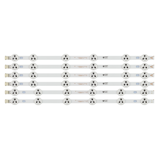 XS-459 LED Backlight 6 Lamp strip For VESTEL 42FA5000 42FA8000 42 VNB Reduced A B-C VOX LED-42880 VES420UNDL-3D-N02 VES420UNDL-2D-N03 42HYT42U LC420DUJ 42 VNB Reduced A TYPE REV0.1 30085178