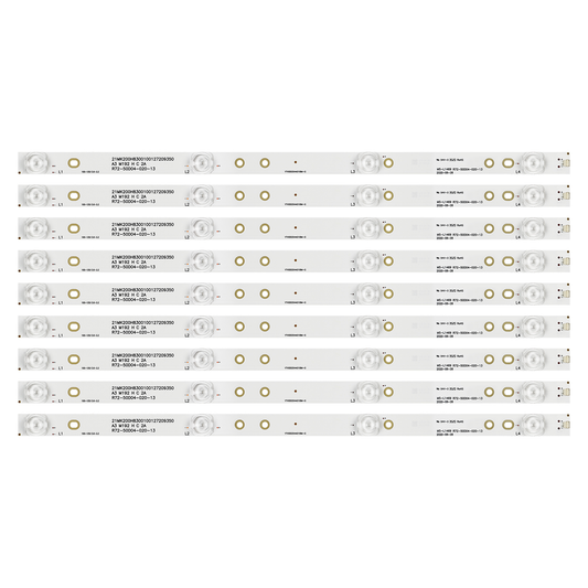 XS-515 1set=9pcs LED backlight strip 4 lamp for AKAI 50"TV JP50UHD110-4K MS-L1469 JS-D-JP50EU-042EC E50EU1000MCPCB