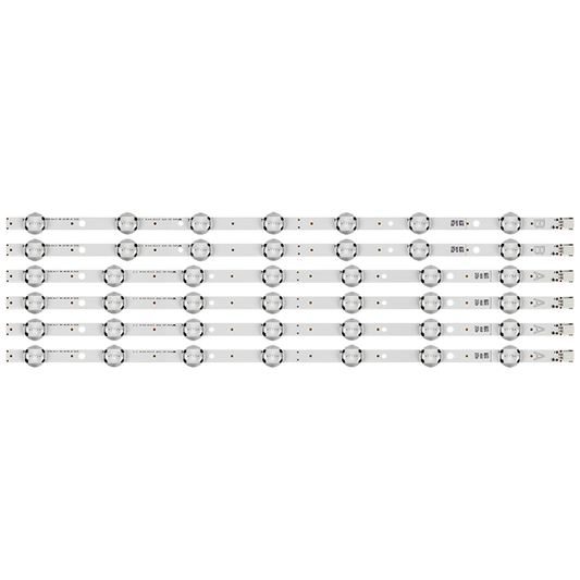 XS-551 448MM 1Set=6PCS(4A+2B) LED Backlight 7Lamp VESTEL 48" UHD DRT VNB A/B-Type VES480QNDS-2D-N1 N11 For 48HK6T64 48HB6T72U 48HK6T74 VESTEL 48" UHD DRT VNB A-Type B-Type 48HK6T64U 48HK6T74U