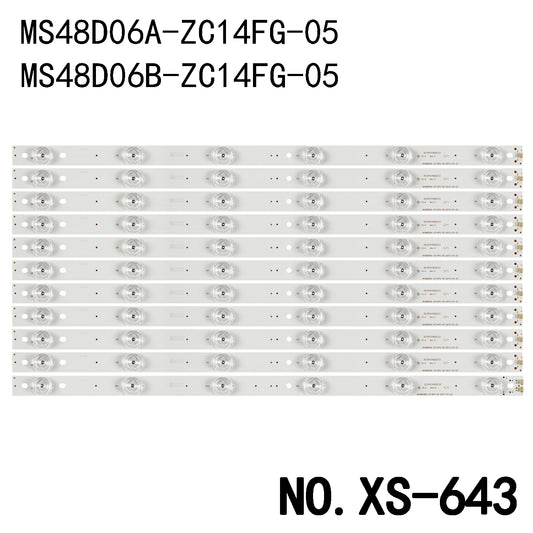 XS-643 LED BACKLIGHT STRIP FOR KL48PH305U MS48D06A-ZC14FG-05 MS48D06B-ZC14FG-05 303MS480031