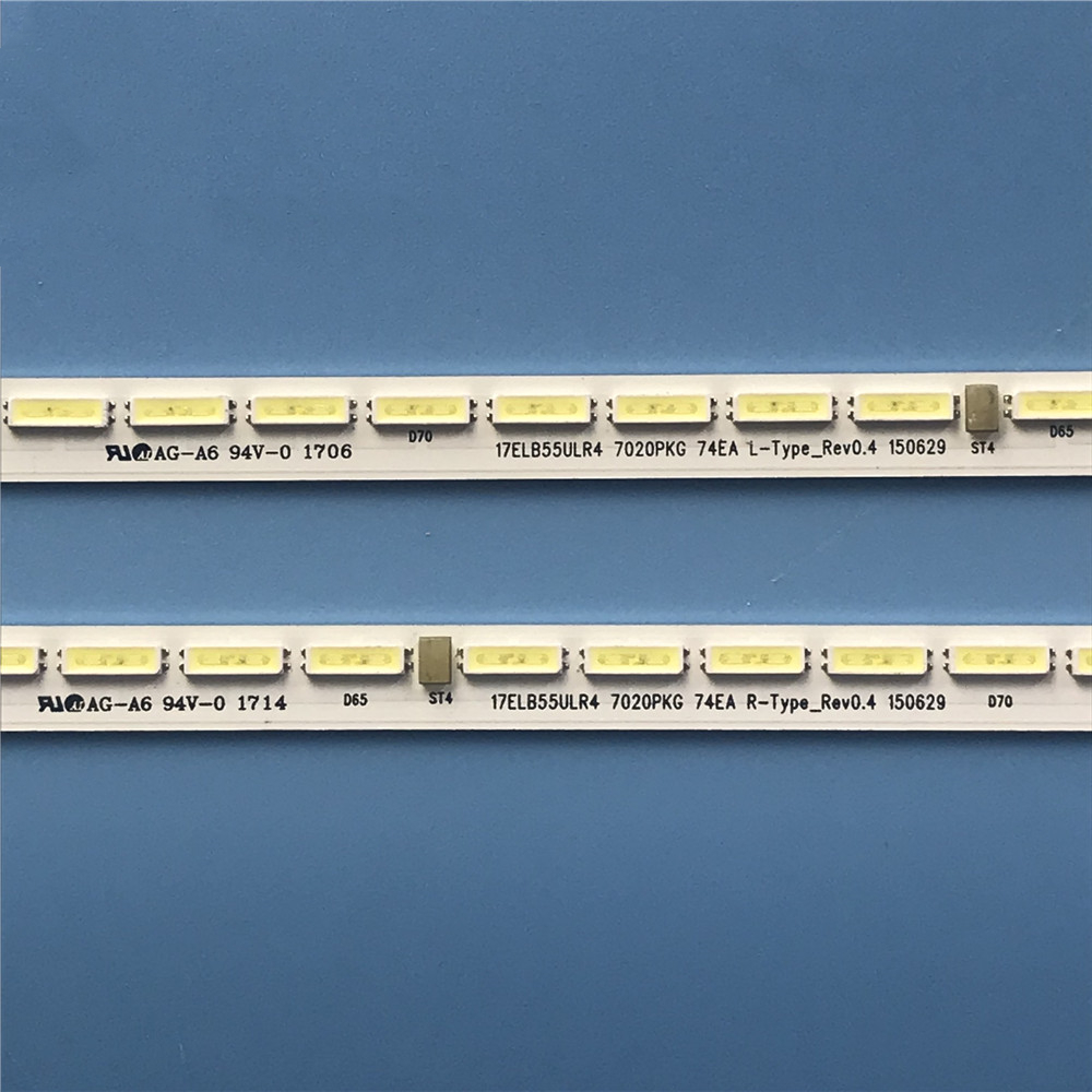 XS-559 LED BACKLIGHT STRIP FOR 55UA8300 55UA8900 55UB8600 55UB9650 55UA9400 55UA9300 55UA8990 55UD9350 VES550UNEL-2D-U01 17ELB55ULR4 7020PKG 74EA R-TYPE L