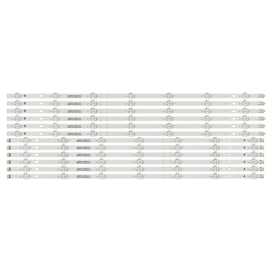 XS-959 LED Backlight JL.D650E1330-368AR-M_V01 JL.D650E1330-368AL-M_V01 MI65T33_6X14_MCPCB_A/B_V2 For Xiaomi L65M5-AD