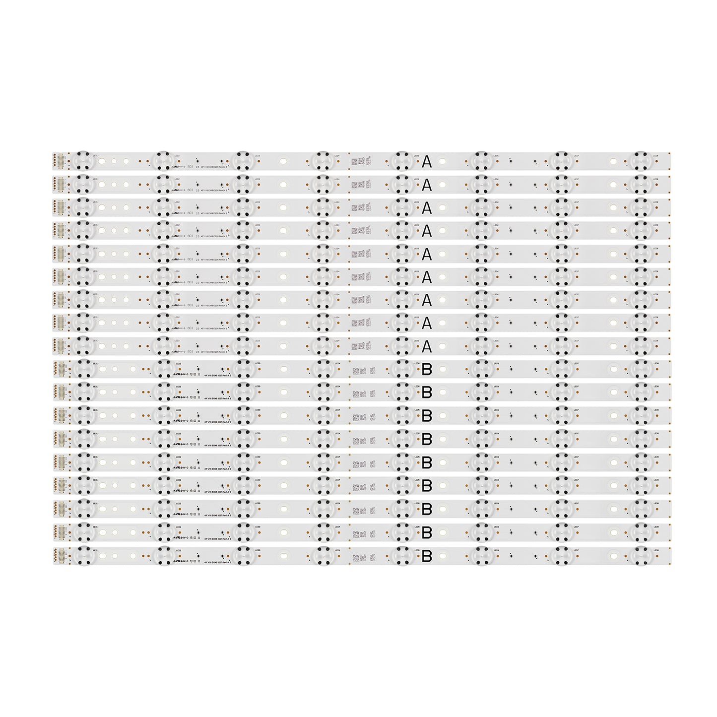 XS-1398 LED Backlight 49" V16 EXNB 3227 REV0.2 6916L-3226A 6916L-3227A LD490DUN (TJA4) For 49inch LED TV