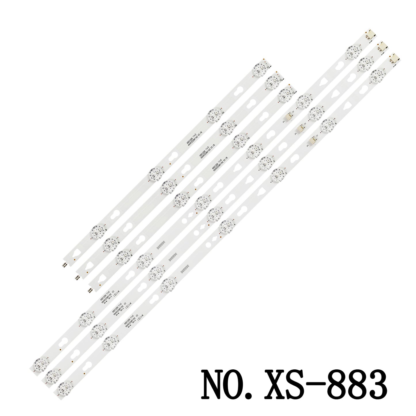 XS-883 LED BACKLIGHT STRIP FOR T49FSL6010 T49Fsl5140 49sk6000 49FS435 4C-LB490T-HR9 49HR332M11A2 V3