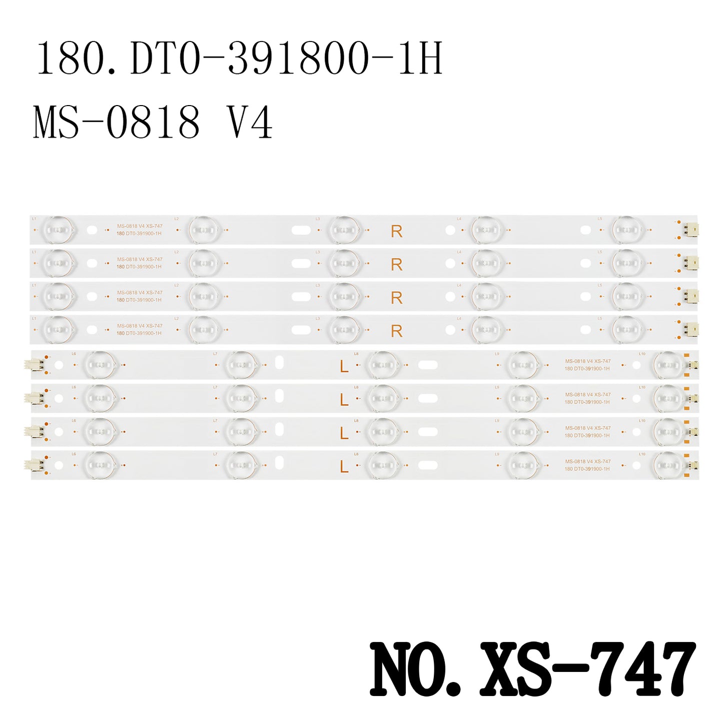 XS-747 for Erisson 39LES64 MS-0818 V4 180 DT0-391900-1H CX39D10-ZC21FG-0G-02 303CX390039 SN039LED071 DEXP H39D7000E AX039LD012-S2 CXST R2