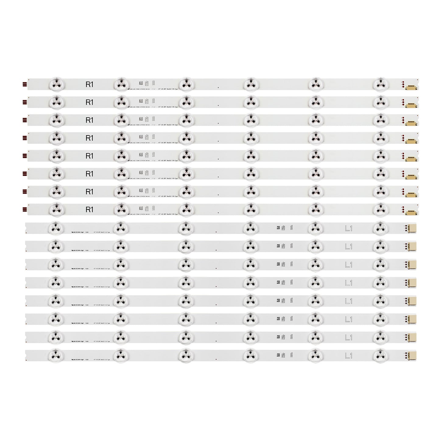 XS-1348 led backlight strip for 47" V15 DRT REV0.5 1 L1-Type 47" V15 DRT REV0.6 1 L1-TYPE 6916L-1933A 6916L1936A 6916L-2112A 6916L2113A